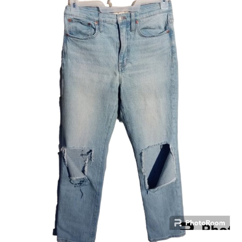 Madewell high rise slim crop boyjean sz 26